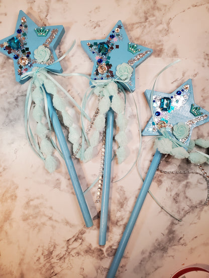 Elsa Inspired Fairy Wand