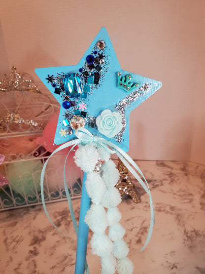 Elsa Inspired Fairy Wand